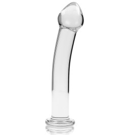 Model 11 Dildo, Clear, klar dildo med spetsigare ollon
