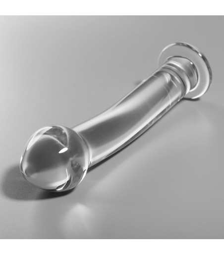Model 11 Dildo, Clear, snygg dong i glas