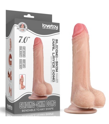 Sliding Skin Dual Layer Dong 7"