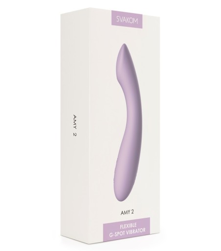 Svakom - Amy 2 G-Spot Vibrator, Lilac