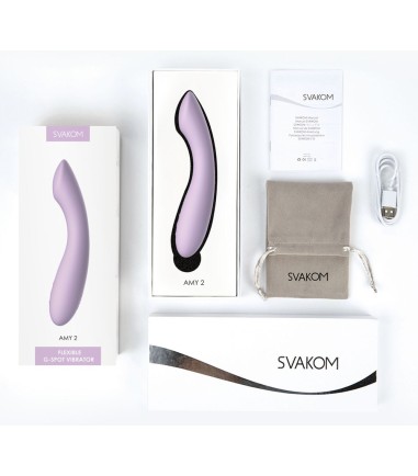 Svakom - Amy 2 G-Spot Vibrator, Lilac