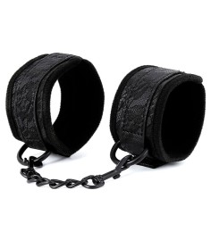 Dark Lace Wrist Restraints, mjuka och snygga med kardborreband