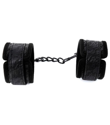 Dark Lace Wrist Restraints, mjuka och sköna handbojor