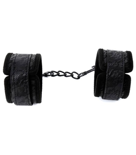 Dark Lace Wrist Restraints, mjuka och sköna handbojor