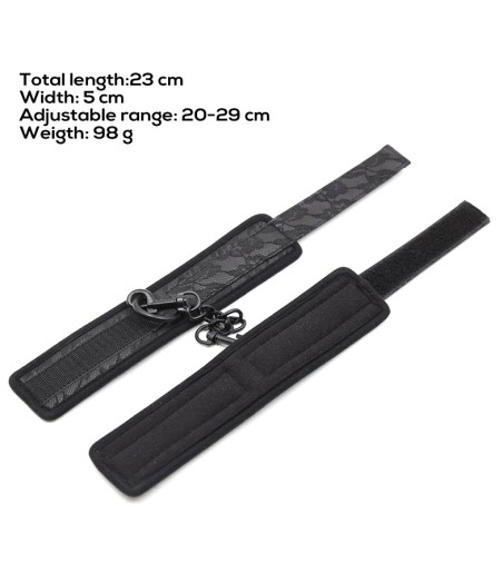 Dark Lace Wrist Restraints