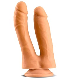 Double Realistic Dildo, väldit flexibel och mjuk, samt mindre i diamater