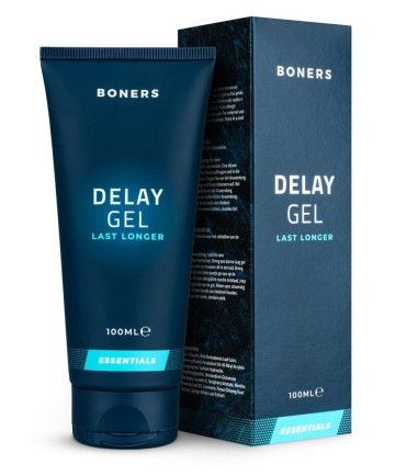 Boners - Delay Gel, 100ml, uppnå fördröjning i utlösning