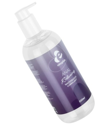 EasyGlide - Anal Relaxing Lubricant, 500ml, större flaska av glid för anala lekar, lätt bedövande