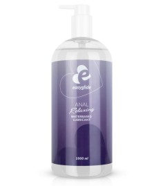 EasyGlide - Anal Relaxing Lubricant, 1000ml, glidmedel för analsex, lätt kylande, avslappnande och lätt bedövande