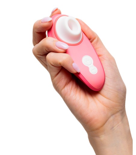Womanizer - Liberty 2, Vibrant Rose, liten och sitter bra i handen