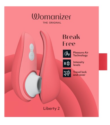 Womanizer - Liberty 2, Vibrant Rose
