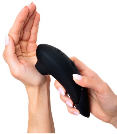 Womanizer - Premium Next, Black, Smart Silence som stänger av den om den inte är i kontakt med huden