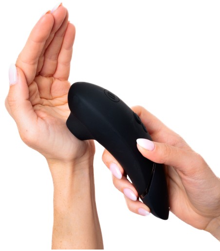 Womanizer - Premium Next, Black, Smart Silence som stänger av den om den inte är i kontakt med huden