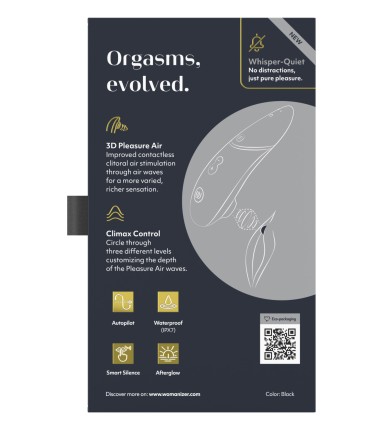 Womanizer - Next, Black + 100ml glid