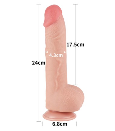 Sliding Skin Dual Layer Dong 9,5"