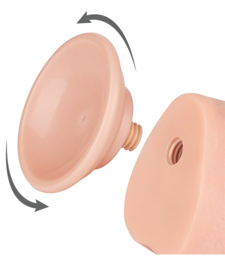 Sliding Skin Dual Layer Dong 9,5", avtagbar sugpropp