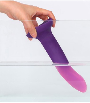 Dildox - Color Changing Dildo, Small, byter färg till ljust lila eller t.o.m. rosa