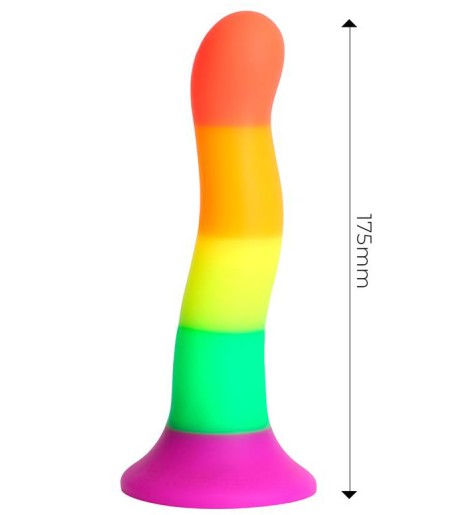 Dildox - Rainbow Color, med Pride-färger