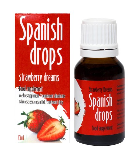 Strawberry Dreams, upphetsande droppar med L-arginine