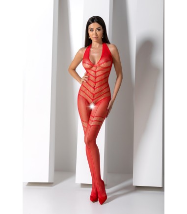 Passion - Bodystocking BS100, Red