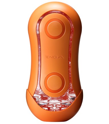 Tenga - Flip Orb, Sunset Orange, med små sfärer och stimulerande kanter