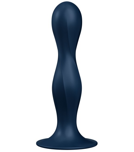 Satisfyer - Double Ball-R, Blue, perfekt  plugg för vaginala eller anala lekar
