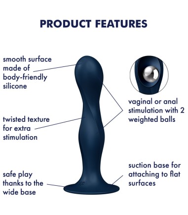 Satisfyer - Double Ball-R, Blue