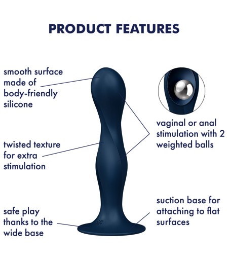 Satisfyer - Double Ball-R, Blue