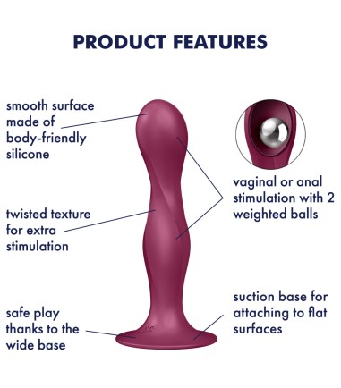 Satisfyer - Double Ball-R, Red
