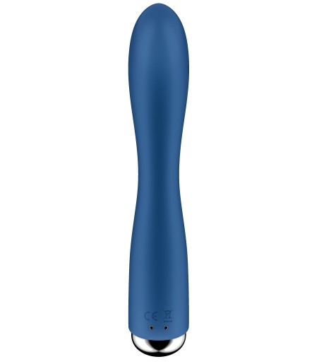 Satisfyer - Spinning Rabbit 1, Blue, härligt blå silikon