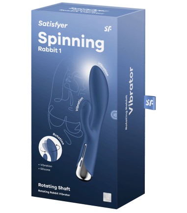 Satisfyer - Spinning Rabbit 1, Blue
