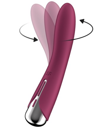 Satisfyer - Spinning Vibe 1, Red, g-punktsstimulering