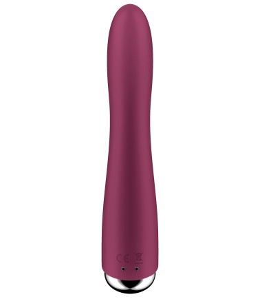 Satisfyer - Spinning Vibe 1, Red, fler program för vibration och rotation