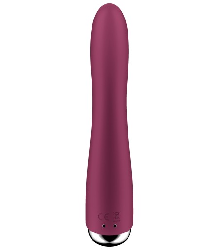 Satisfyer - Spinning Vibe 1, Red, fler program för vibration och rotation