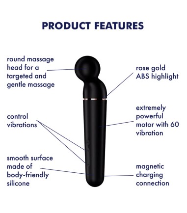 Satisfyer - Planet Wand-er, Black