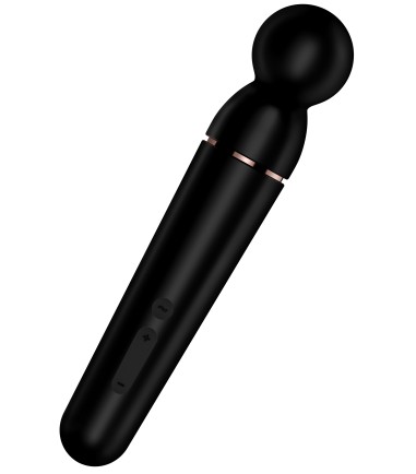 Satisfyer - Planet Wand-er, Black, stark wand med 60 kombinationer
