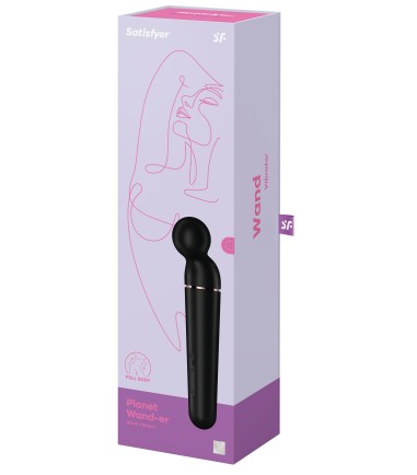 Satisfyer - Planet Wand-er, Black