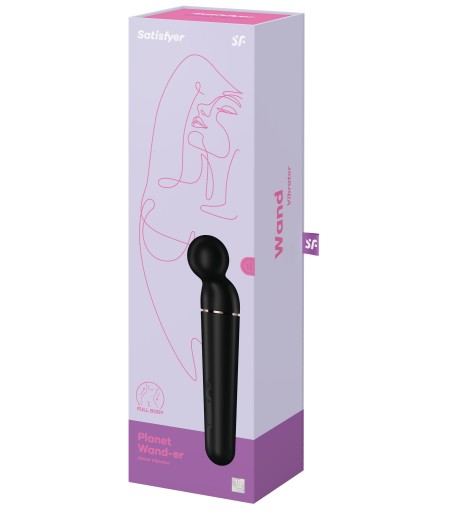 Satisfyer - Planet Wand-er, Black