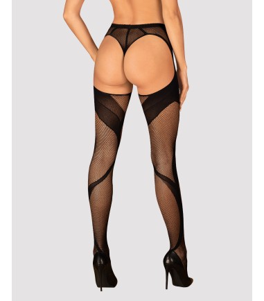 Obsessive - S336 Tights, öppna skinkor