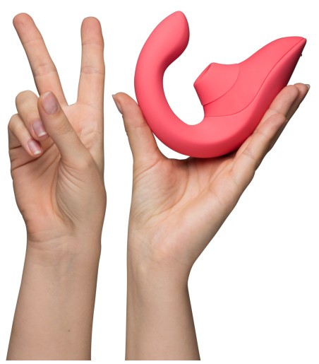 Womanizer - Blend, Rose, två olika stimuleringar