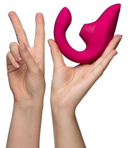 Womanizer - Blend, Pink, två funktioner i en stimulator