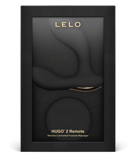 Lelo - Hugo 2 + Remote, Black, prostatavibrator