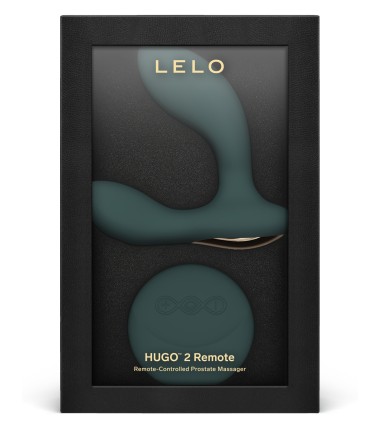 Lelo - Hugo 2 + Remote, Green, skön stimulering av prostatan