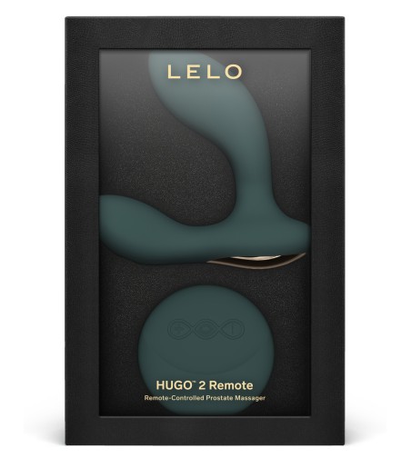 Lelo - Hugo 2 + Remote, Green, skön stimulering av prostatan