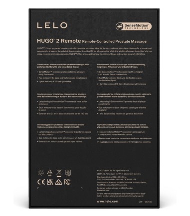 Lelo - Hugo 2 + Remote, Green