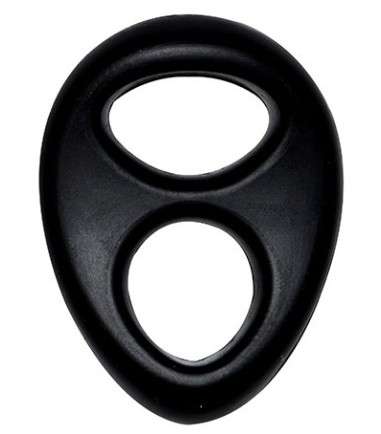 Dream Toys - Lit-Up Rings, Liquid Silicone, Black