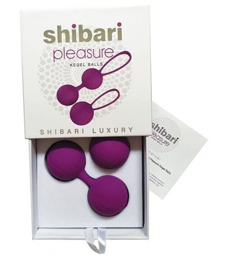 Shibari - Pleasure Kegel Balls, knipkulor av silikon