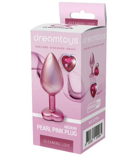 Gleaming Love Plug - Pearl Pink, Medium