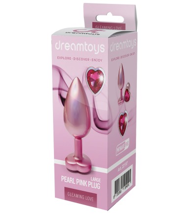 Gleaming Love Plug - Pearl Pink, Large