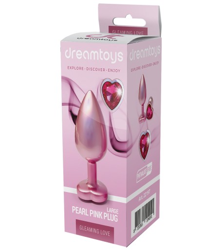 Gleaming Love Plug - Pearl Pink, Large